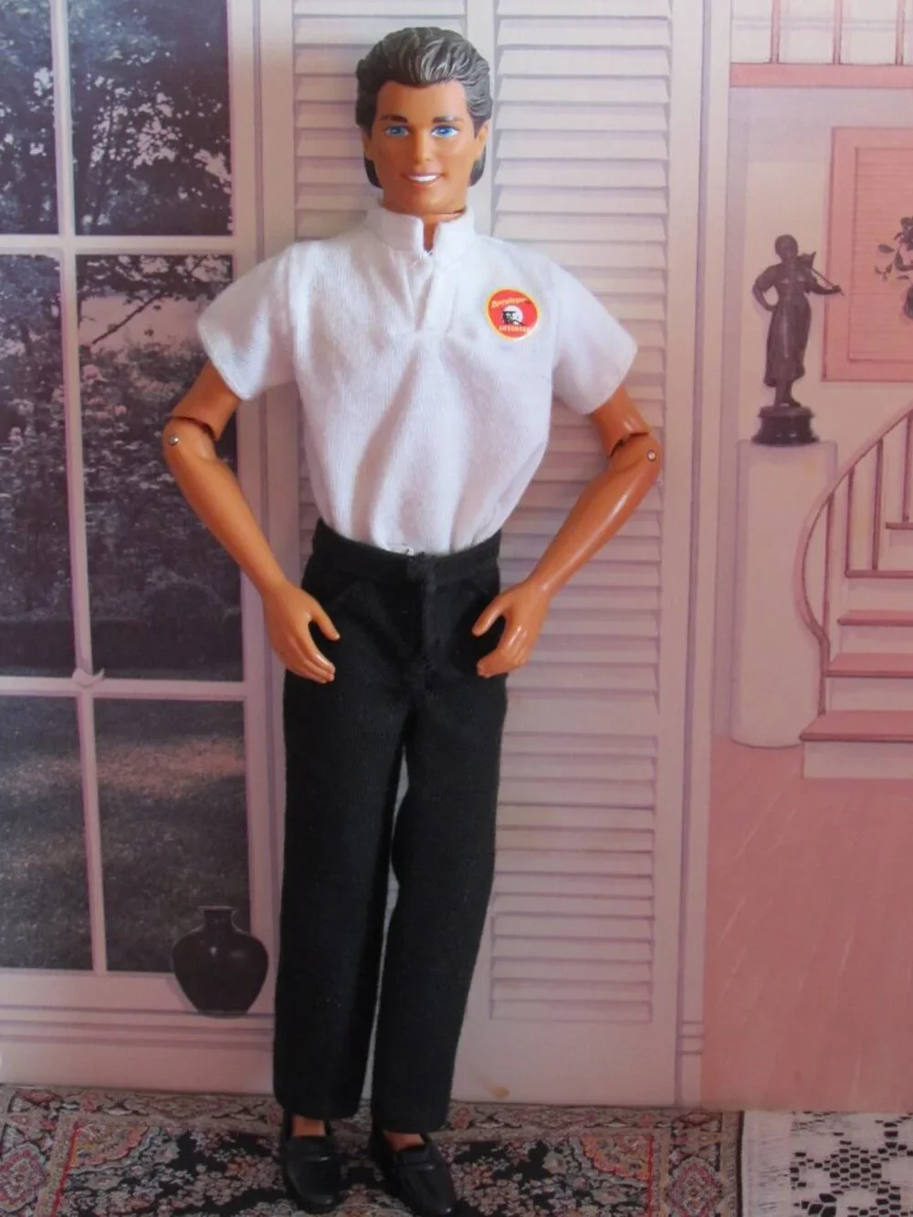 KEN CLOTHES, BAYWATCH LIFE GUARD RED JACKET OUTFIT, VINTAGE 1994 #13200 or #1320